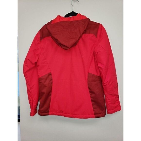 Columbia NEW Tipton Peak Red Hooded Jacket XS - Picture 5 of 10